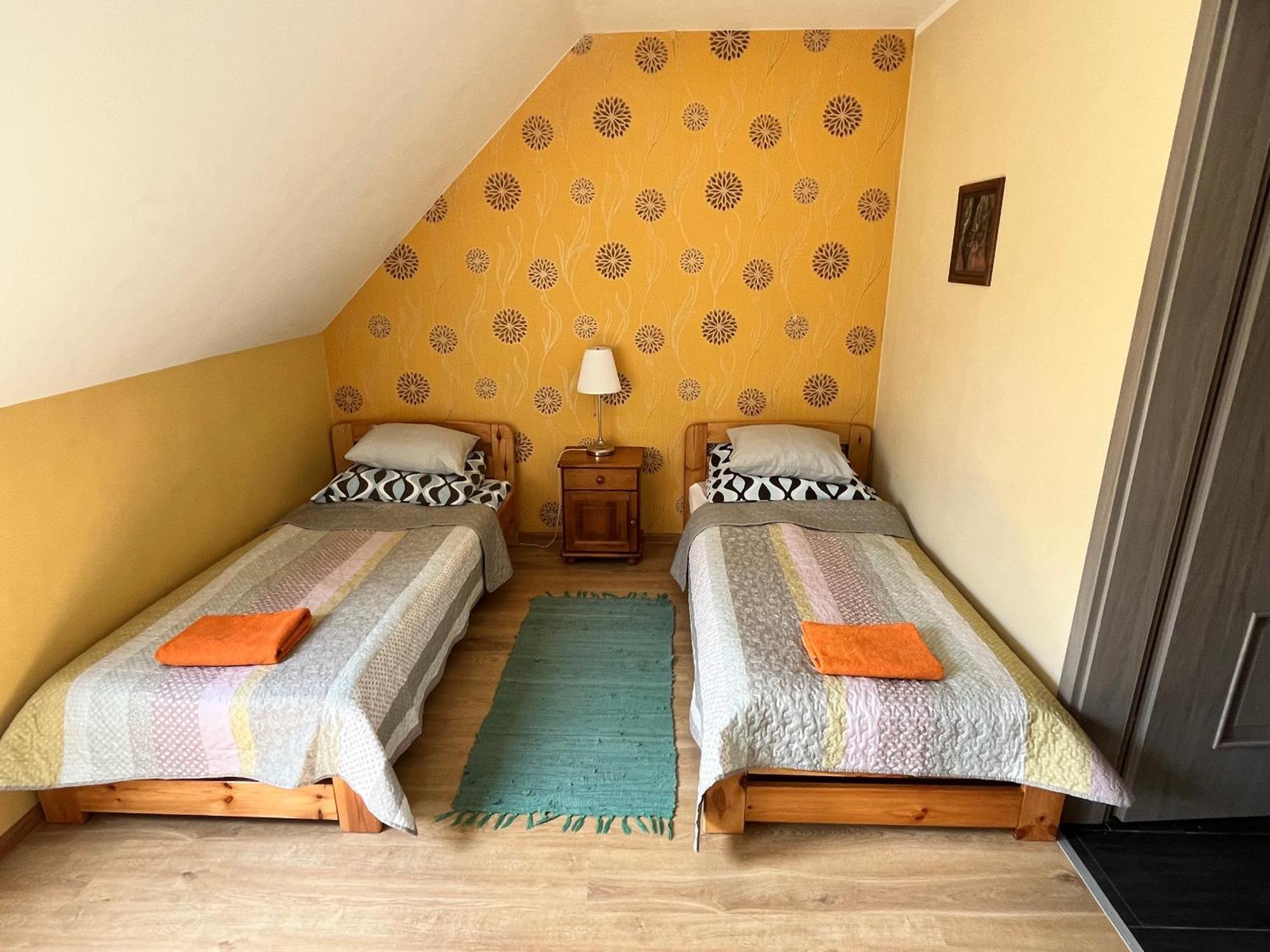 Appartement Dom W Trawach à Smoldzinski Las Chambre photo
